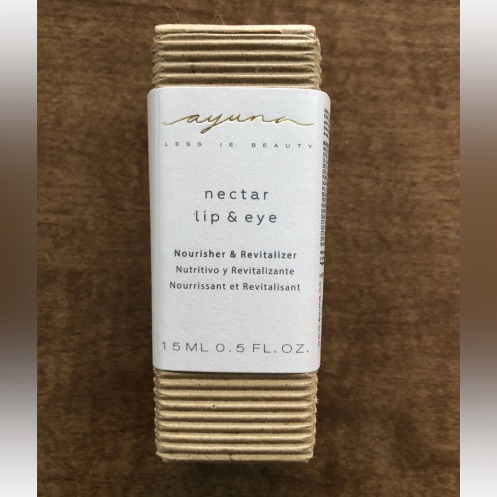 Ayuna Nectar Lip & Eye 0.5 oz 15ml Full Size ~ Brand New in Box! $120 Value! 🧡